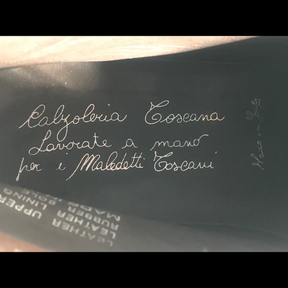 MALEDETTI TOSCANI HANDCRAFTED BOOTS, SUEDE LACEUPS - Picture 7 of 7